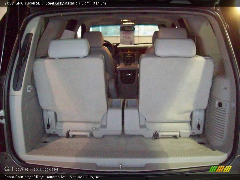 Steel Gray Metallic / Light Titanium 2007 GMC Yukon SLT