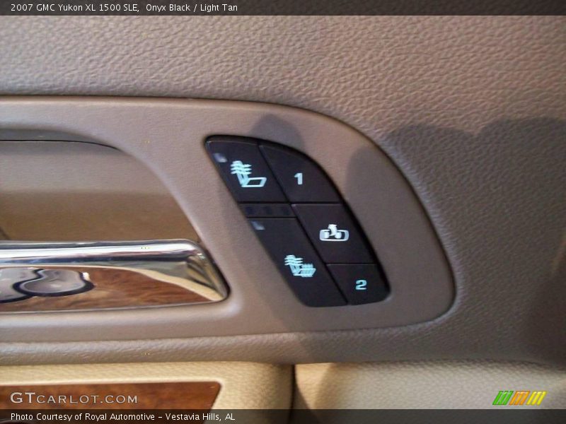 Onyx Black / Light Tan 2007 GMC Yukon XL 1500 SLE