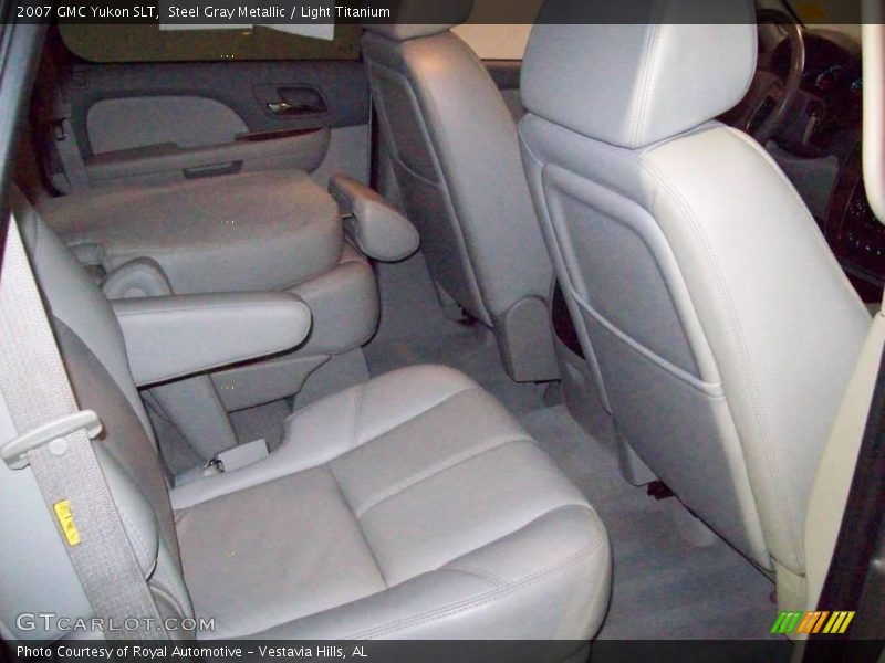 Steel Gray Metallic / Light Titanium 2007 GMC Yukon SLT