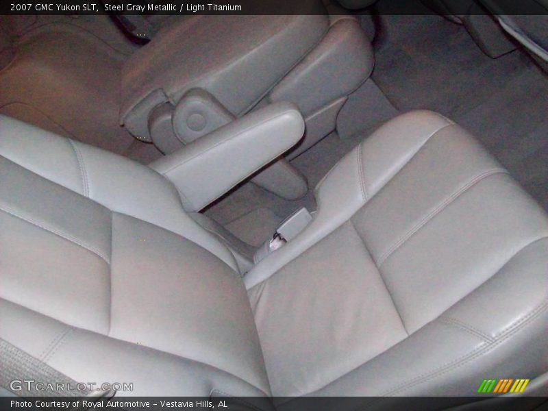 Steel Gray Metallic / Light Titanium 2007 GMC Yukon SLT
