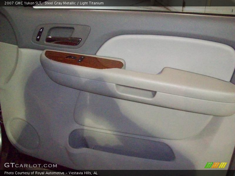 Steel Gray Metallic / Light Titanium 2007 GMC Yukon SLT