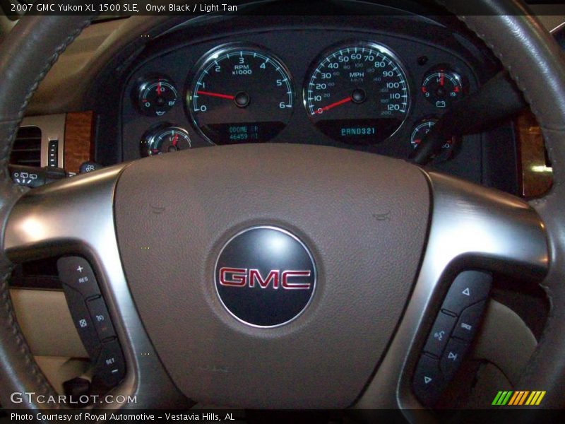 Onyx Black / Light Tan 2007 GMC Yukon XL 1500 SLE