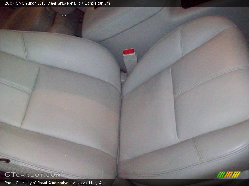 Steel Gray Metallic / Light Titanium 2007 GMC Yukon SLT