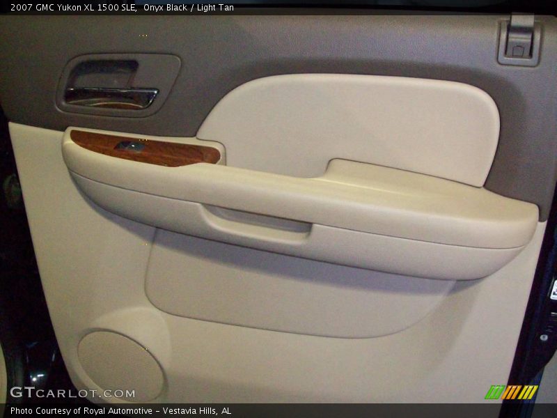 Onyx Black / Light Tan 2007 GMC Yukon XL 1500 SLE