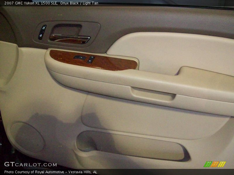 Onyx Black / Light Tan 2007 GMC Yukon XL 1500 SLE
