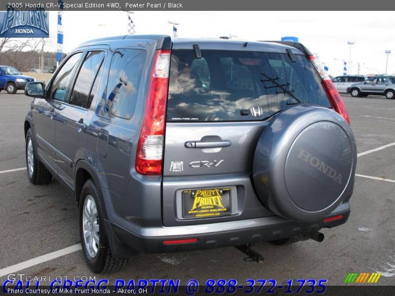 Pewter Pearl / Black 2005 Honda CR-V Special Edition 4WD