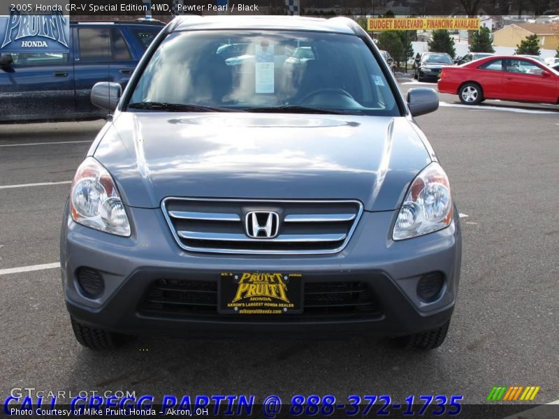 Pewter Pearl / Black 2005 Honda CR-V Special Edition 4WD