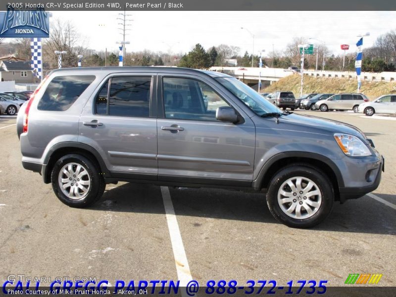 Pewter Pearl / Black 2005 Honda CR-V Special Edition 4WD
