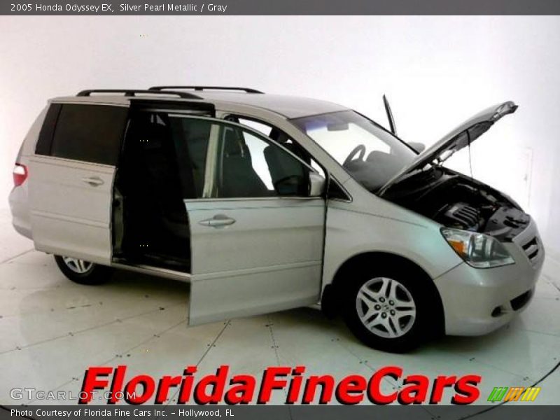 Silver Pearl Metallic / Gray 2005 Honda Odyssey EX