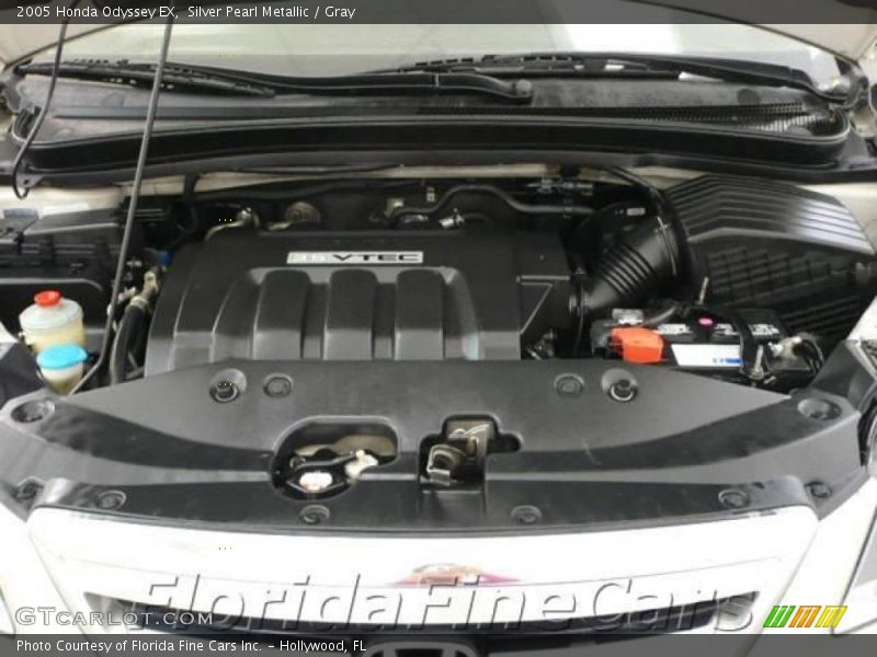 Silver Pearl Metallic / Gray 2005 Honda Odyssey EX