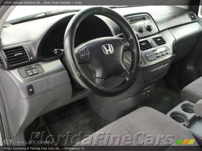 Silver Pearl Metallic / Gray 2005 Honda Odyssey EX