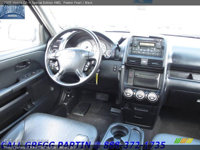 Pewter Pearl / Black 2005 Honda CR-V Special Edition 4WD