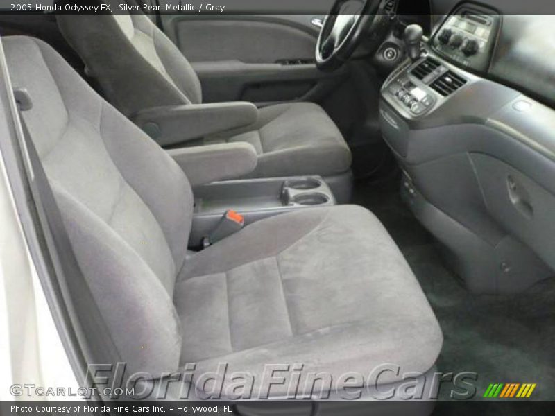Silver Pearl Metallic / Gray 2005 Honda Odyssey EX