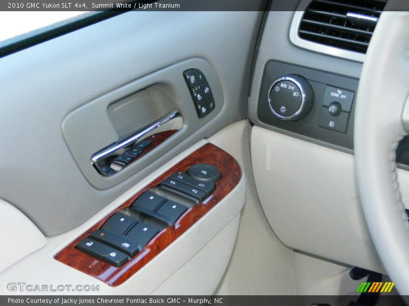 Summit White / Light Titanium 2010 GMC Yukon SLT 4x4