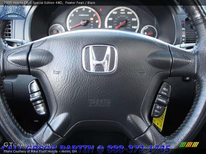 Pewter Pearl / Black 2005 Honda CR-V Special Edition 4WD