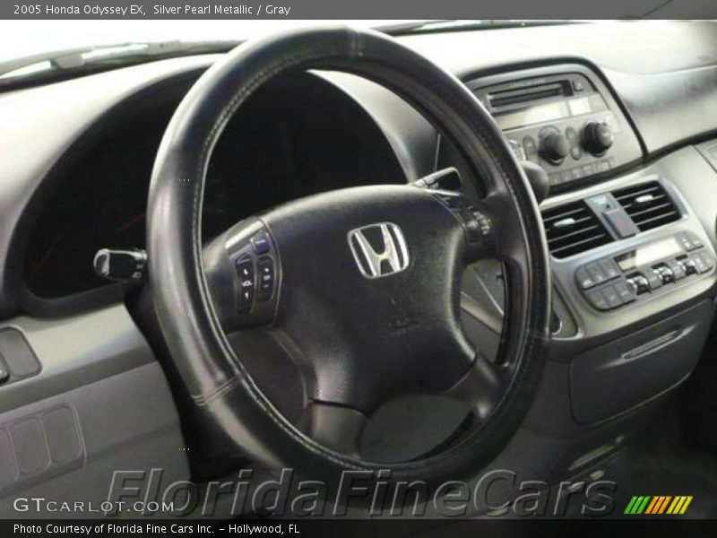 Silver Pearl Metallic / Gray 2005 Honda Odyssey EX