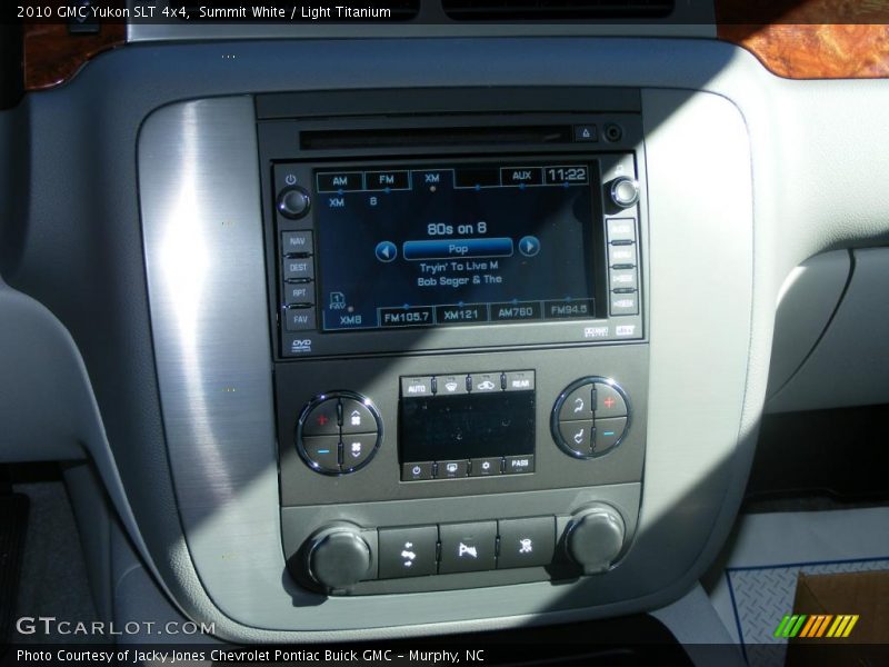 Summit White / Light Titanium 2010 GMC Yukon SLT 4x4