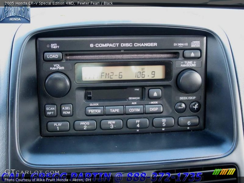 Pewter Pearl / Black 2005 Honda CR-V Special Edition 4WD
