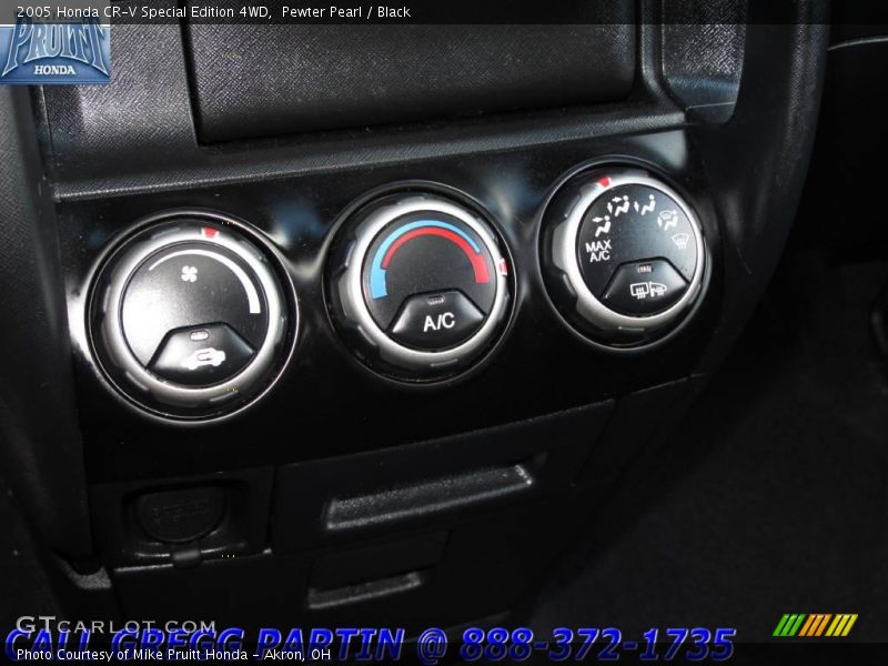Pewter Pearl / Black 2005 Honda CR-V Special Edition 4WD