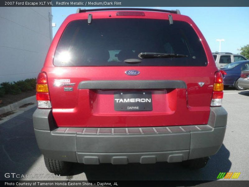 Redfire Metallic / Medium/Dark Flint 2007 Ford Escape XLT V6