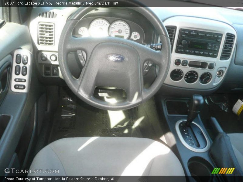 Redfire Metallic / Medium/Dark Flint 2007 Ford Escape XLT V6