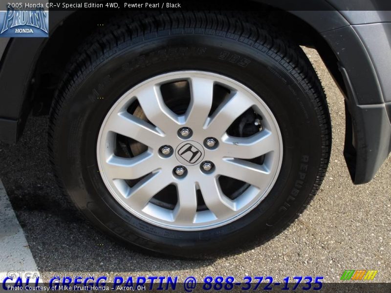 Pewter Pearl / Black 2005 Honda CR-V Special Edition 4WD