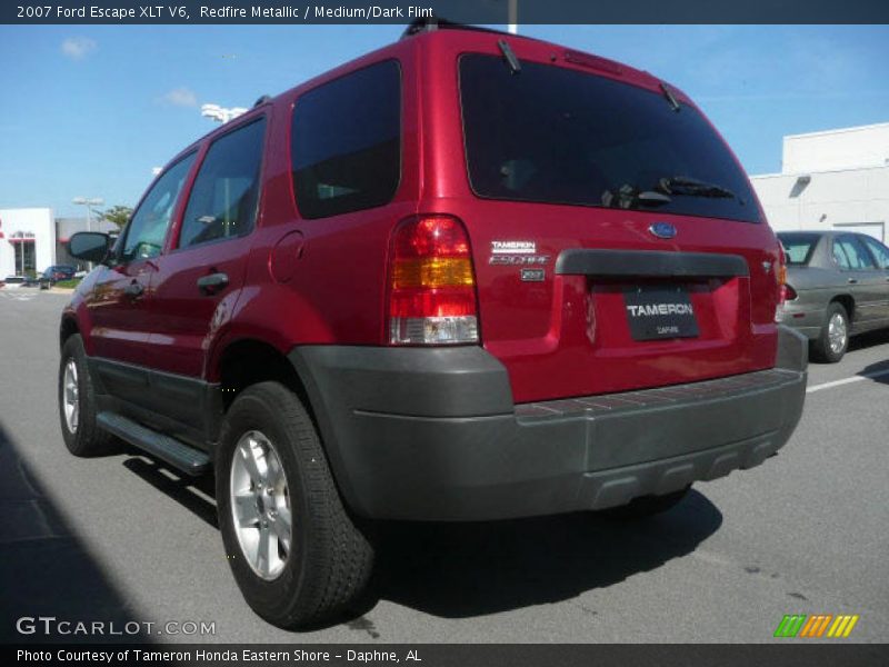 Redfire Metallic / Medium/Dark Flint 2007 Ford Escape XLT V6