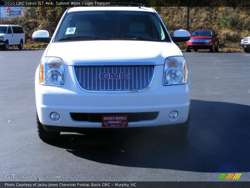 Summit White / Light Titanium 2010 GMC Yukon SLT 4x4