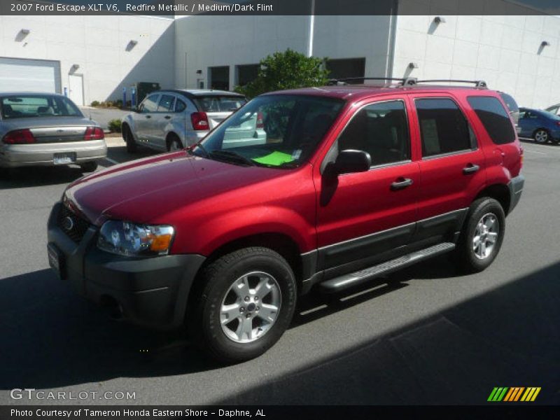 Redfire Metallic / Medium/Dark Flint 2007 Ford Escape XLT V6