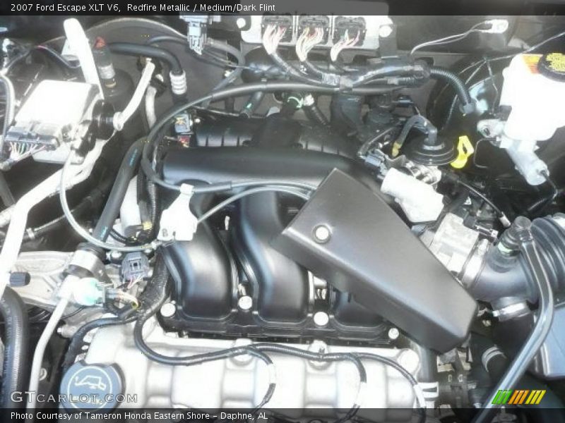 Redfire Metallic / Medium/Dark Flint 2007 Ford Escape XLT V6