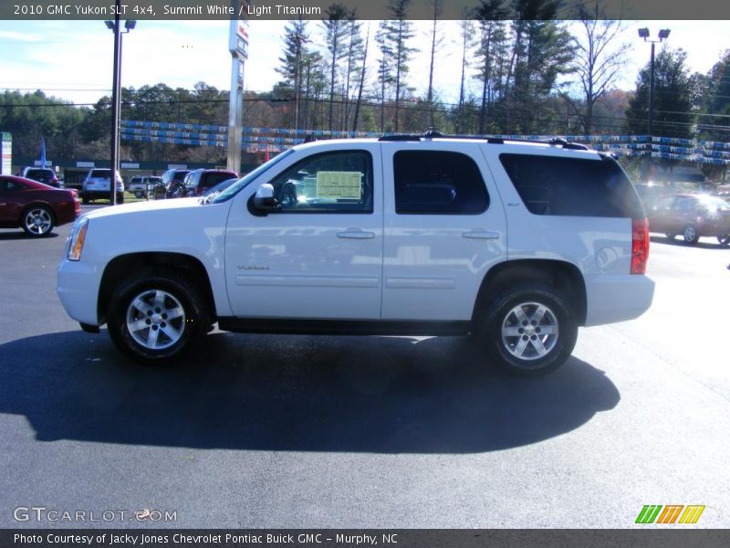 Summit White / Light Titanium 2010 GMC Yukon SLT 4x4
