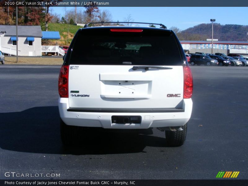 Summit White / Light Titanium 2010 GMC Yukon SLT 4x4