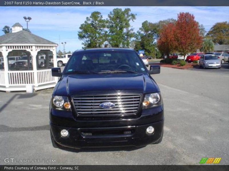 Black / Black 2007 Ford F150 Harley-Davidson SuperCrew