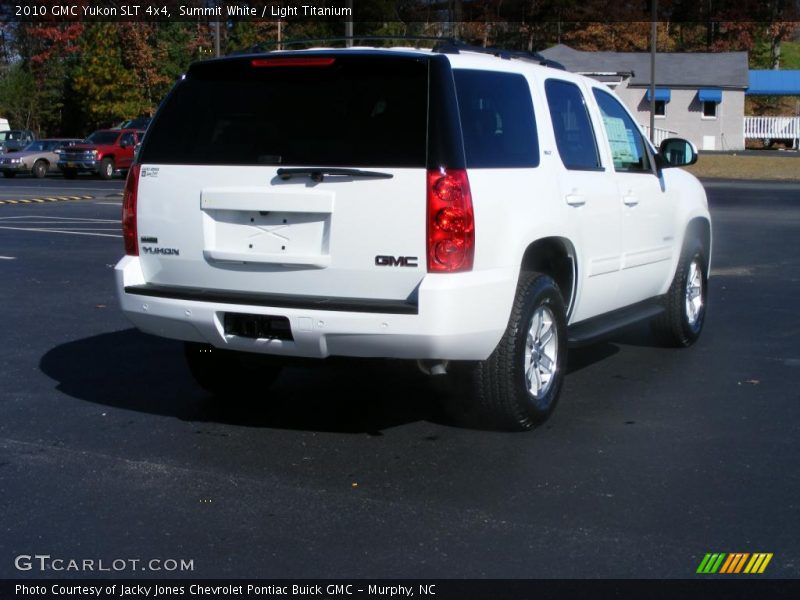 Summit White / Light Titanium 2010 GMC Yukon SLT 4x4