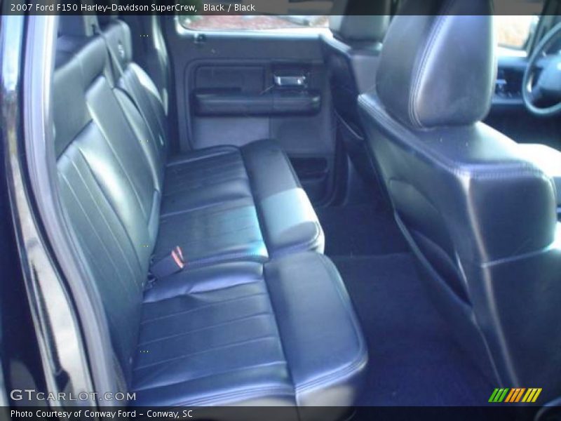 Black / Black 2007 Ford F150 Harley-Davidson SuperCrew