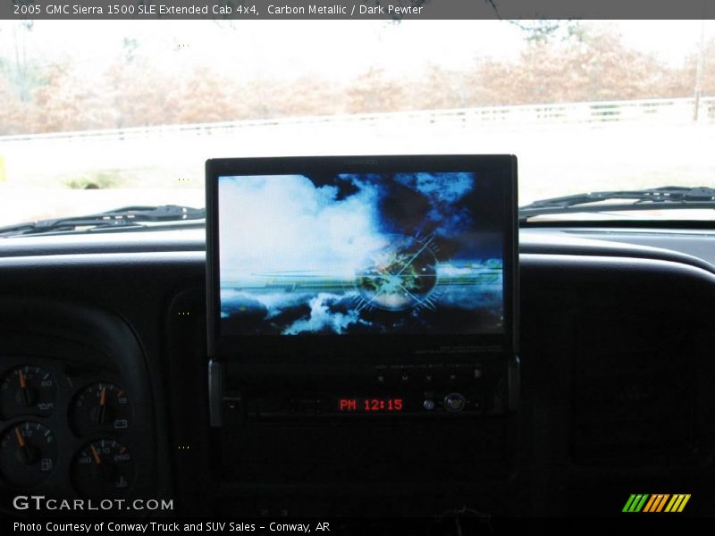 Carbon Metallic / Dark Pewter 2005 GMC Sierra 1500 SLE Extended Cab 4x4