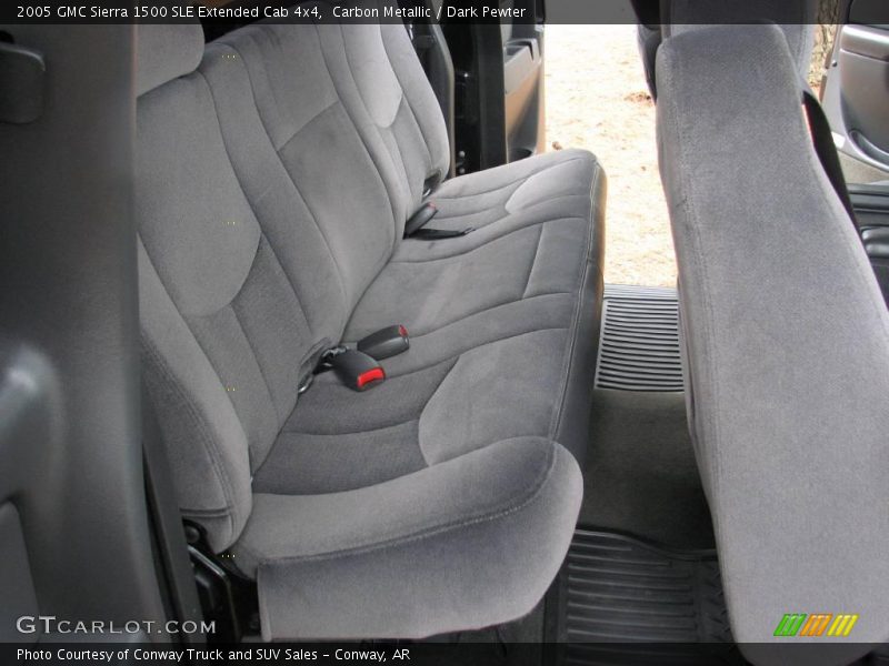 Carbon Metallic / Dark Pewter 2005 GMC Sierra 1500 SLE Extended Cab 4x4