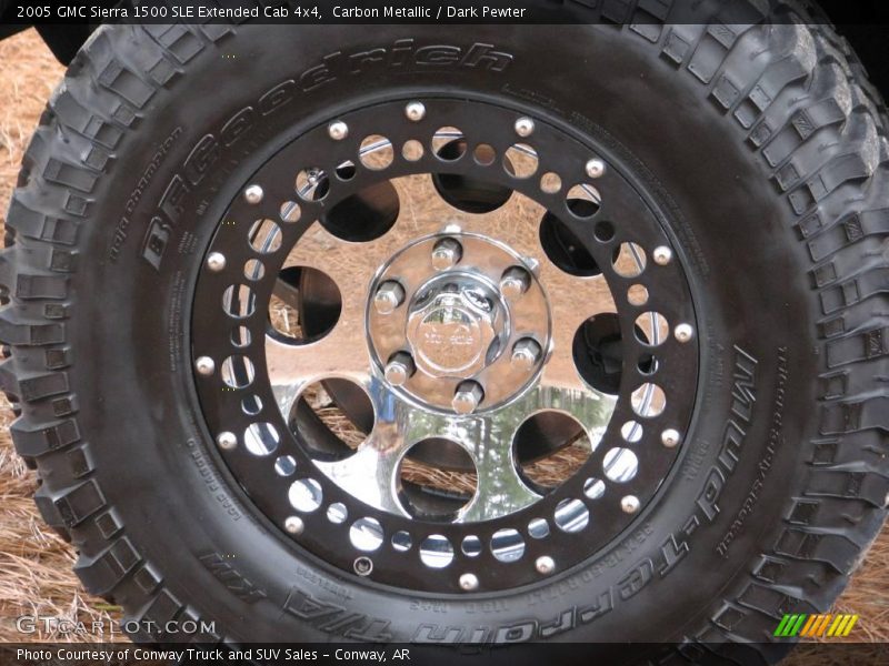 Carbon Metallic / Dark Pewter 2005 GMC Sierra 1500 SLE Extended Cab 4x4