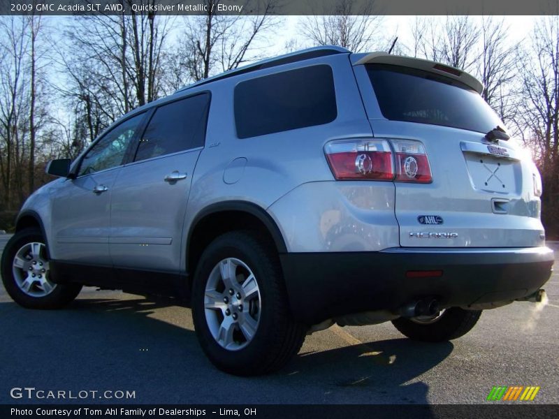 Quicksilver Metallic / Ebony 2009 GMC Acadia SLT AWD
