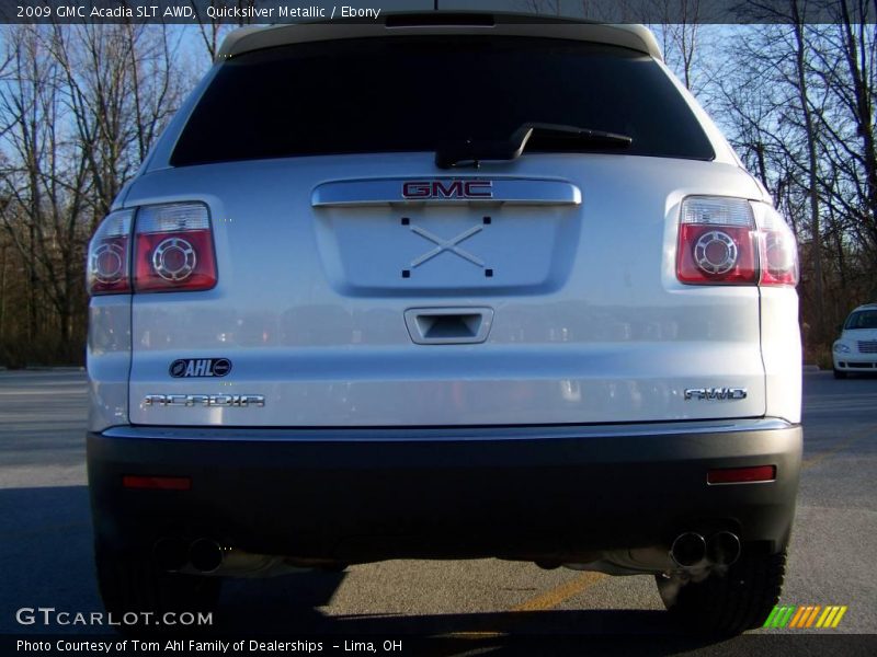 Quicksilver Metallic / Ebony 2009 GMC Acadia SLT AWD