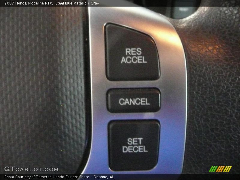 Steel Blue Metallic / Gray 2007 Honda Ridgeline RTX