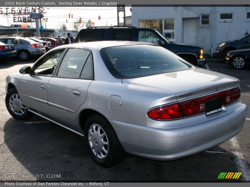 Sterling Silver Metallic / Graphite 2003 Buick Century Custom