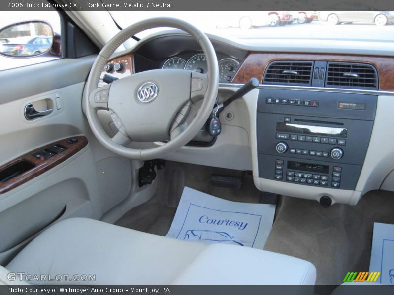 Dark Garnet Metallic / Neutral 2006 Buick LaCrosse CXL