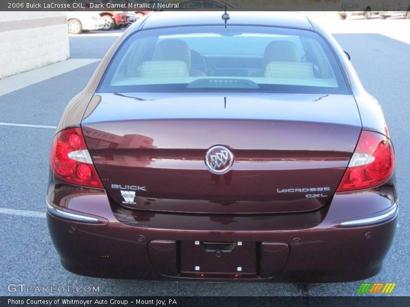 Dark Garnet Metallic / Neutral 2006 Buick LaCrosse CXL