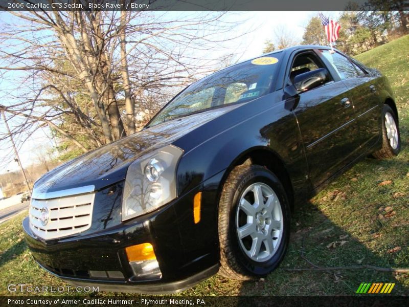 Black Raven / Ebony 2006 Cadillac CTS Sedan