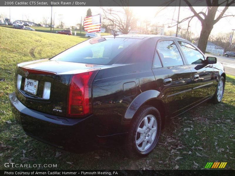 Black Raven / Ebony 2006 Cadillac CTS Sedan