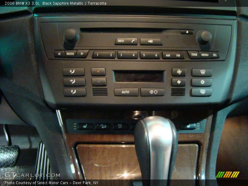 Black Sapphire Metallic / Terracotta 2006 BMW X3 3.0i