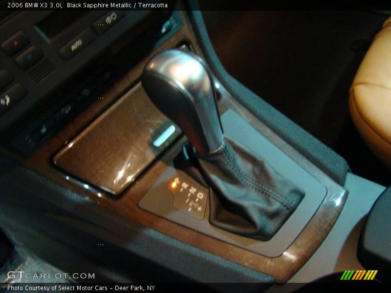 Black Sapphire Metallic / Terracotta 2006 BMW X3 3.0i