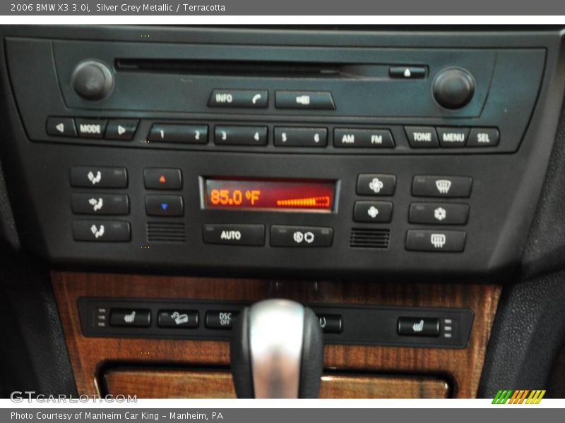 Silver Grey Metallic / Terracotta 2006 BMW X3 3.0i