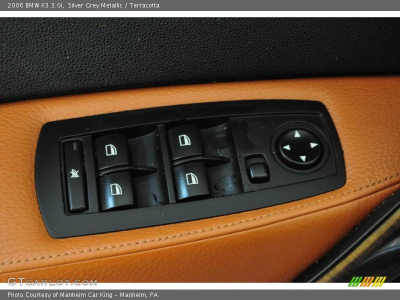 Silver Grey Metallic / Terracotta 2006 BMW X3 3.0i